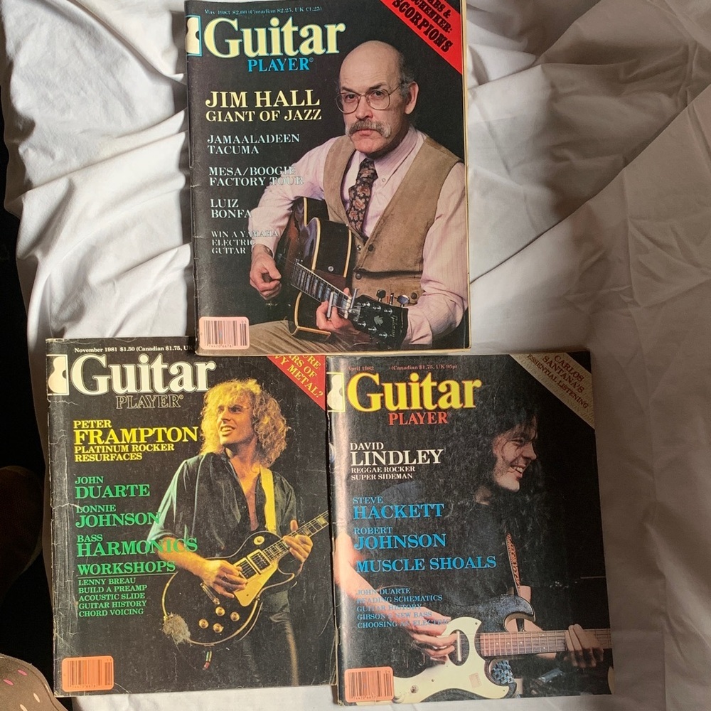 Guitar Player Magazine April‎ 1982